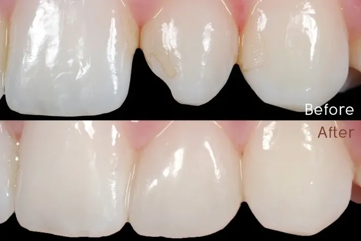 Composite restorations for aesthetics